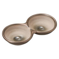 アースモス 銅彩丸二品皿 tri-313167620 1セット(5個入)（直送品）