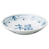 アースモス 福文字3.0皿 tri-313667404 1セット(10個入)（直送品）