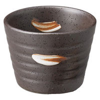 アースモス 黒伊賀白ハケそば千代口 tri-314167305 1セット(5個入)（直送品）