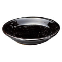 アースモス そば黒丸小皿 tri-314667139 1セット(10個入)（直送品）