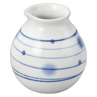 アースモス 古染渦水玉そば徳利 tri-314667146 1セット(5個入)（直送品）