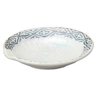 アースモス 古染十草丸紋丸小皿 tri-314667160 1セット(5個入)（直送品）