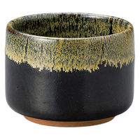 アースモス 柚子天目飯器(身) tri-314963941 1セット(5個入)（直送品）