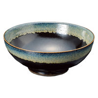 アースモス 天目白流し麺鉢 tri-314966404 1セット(5個入)（直送品）