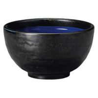 アースモス 南蛮ブルー石目4.0丼 tri-315163412 1セット(5個入)（直送品）