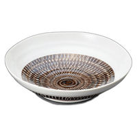 アースモス 錆飛びカンナ麺皿 tri-315166718 1セット(5個入)（直送品）