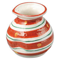 アースモス 赤絵二色渦1号そば徳利 tri-315167031 1セット(5個入)（直送品）