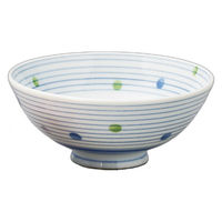 アースモス 内外水玉ライン青大平 tri-316065242 1セット(5個入)（直送品）