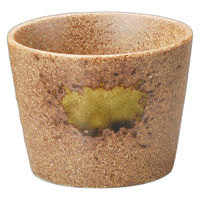 アースモス 伊賀風そば猪口 tri-316467371 1セット(10個入)（直送品）