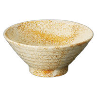 アースモス 茶粉引4.8のり茶 tri-316564304 1セット(5個入)（直送品）