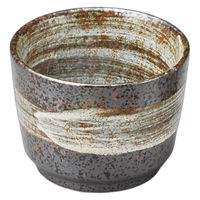 アースモス 白刷毛そば猪口 tri-316767003 1セット(5個入)（直送品）