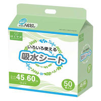 MISM 吸水シート ワイド 50枚入1P 1パック（直送品）