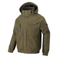 アイトス 防水防寒ブルゾン(男女兼用)アーミーGR 3L 6065-045-3L 6065 1着（直送品）