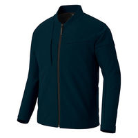 アイトス 長袖ブルゾン(男女兼用) ネイビー M 4202-008-M 4202 1着（直送品）