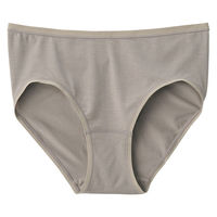 無印良品 レディース 婦人 なめらかミディショーツ 婦人Ｌ モカブラウン 良品計画