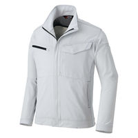 アイトス 長袖ブルゾン(男女兼用) シルバーグレー SS 2402-003-SS 2402 1着（直送品）