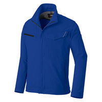 アイトス 長袖ブルゾン(男女兼用) ブルー M 2402-006-M 2402 1着（直送品）