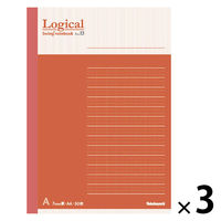 アスクル オリジナルノート スタンダードタイプA6 48枚 A罫 1