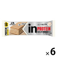 inバー（インバー）プロテイン ヨーグルト  ウェファータイプ 1セット（6本） 森永製菓　タンパク質10g　プロテインバー