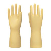 東和コーポレーション ラテックス手袋Accutech91ー225 M 1袋(25双×2パック入) 91-225-7.5 1袋(50双)（直送品）