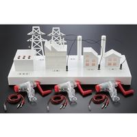 島津理化 送電線説明模型 KYDEー17 128-490 1台 67-7095-87（直送品）