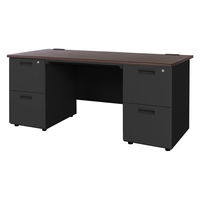 ARAN WORLD EIDOS エイドス 平机1400×700×700mm 組立設置込】ARAN WORLD EIDOS エイドス L型机右用 ダーク