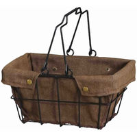 アビテ バスケット ワイヤー ファブリック 2S ブラウン 421362 1個（直送品）