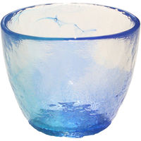 ワールド・クリエイト コップ 170ml 空のいろどり ガラス 青空 427898 1個（直送品）
