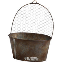 アビテ ポット ラスティック オーバルポット