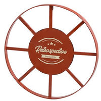 アビテ オーナメント ガラージュ ホイール 車輪 レッド 455639 1個（直送品）