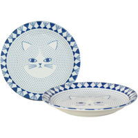 逸品社 プレート 16cm sumica S アニマル ネコ 472635 1個（直送品）