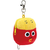 スケーター キーホルダー リール付き ぬいぐるみキーホルダー バーガーコンクス ポテト 473516 1個（直送品）