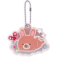 スケーター キーホルダー リフレクター ラビットガーデン 反射板 474330 1個（直送品）