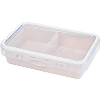 逸品社 弁当箱 800ml PUSH&PUSH ランチBOX パープル 480293 1個