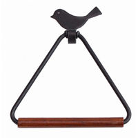 東京かんかん タオルリング アイアン トライアングルタオルハンガー バード 415842 1個（直送品）