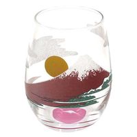 アルタ グラス 325ml きらめく日本のグラス ガラス 赤富士 461063 1個（直送品）