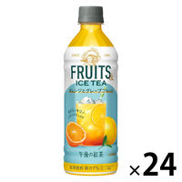 LrobW L ߌ̍g FRUITS & ICE TEA it[cACXeB[j IWƃO[vt[c 500ml 1i24{j