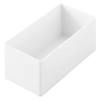 【収納トレー】 ユメミグサ 積み重ねできる仕切りトレー ホワイト(白) S HS-01 1個