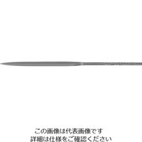 ツボサン バローベ ニードルヤスリ ササバ 180mm #4 LA2411-180-4 1本 852-8360（直送品）