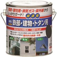 ニッペホームプロダクツ ニッぺ 油性鉄部・建物・トタン用 0.7L ツヤナシブラック HUB119ー0.7 4976124216923 1缶（直送品）