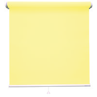 立川機工 ロールスクリーン 無地 TR-1008 レモン 幅350mm