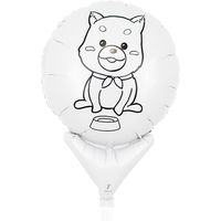 ぬりえバルーン　いぬ　1セット(10本入) 0701013142　宝興産（直送品）