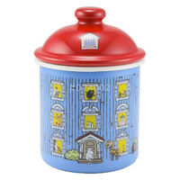 ムーミンハウス ホーロー キャニスター 9cm MOH-9CN 1個 食洗機対応 富士ホーロー