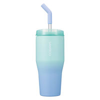 タンブラーストロー付フタ付ANIE 2WAYタンブラー670 保冷保温 シービージャパン