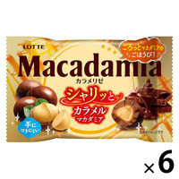 チョコレート菓子 マカダミアチョコレート　ポップジョイ　カラメリゼ　　34g 1セット（1個×6）