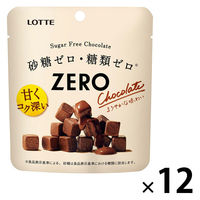 チョコレート菓子 ゼロ　シュガーフリーチョコレート　40g 1セット（1個×12）