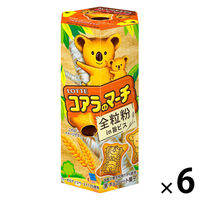 チョコレート菓子 コアラのマーチ　全粒粉ｉｎ旨ビス　46g 1セット（1個×6）