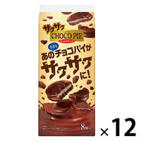 チョコレート菓子 サクサクチョコパイ　たっぷりチョコ　　8個入 1セット（1個×12）