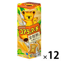 チョコレート菓子 コアラのマーチ　全粒粉ｉｎ旨ビス　46g 1セット（1個×12）