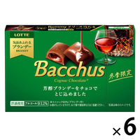 チョコレート菓子 バッカス　10粒入 1セット（1個×6）